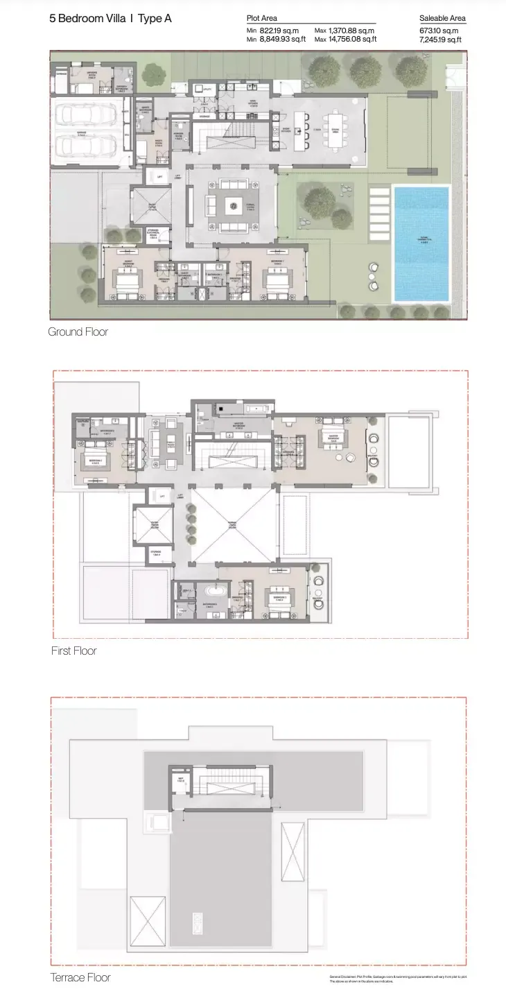 Floor plan for Type A