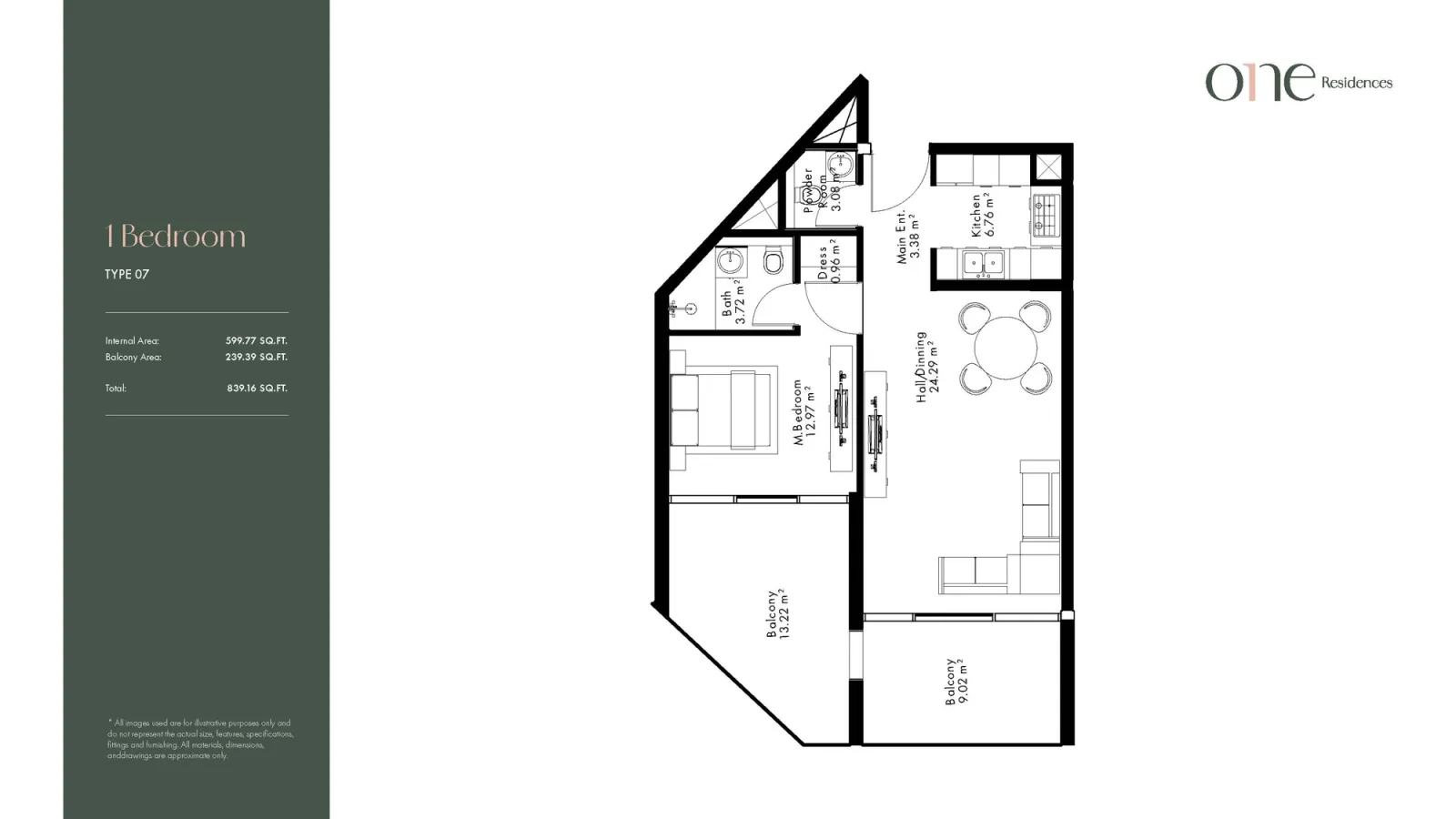 Floor plan for Type 07