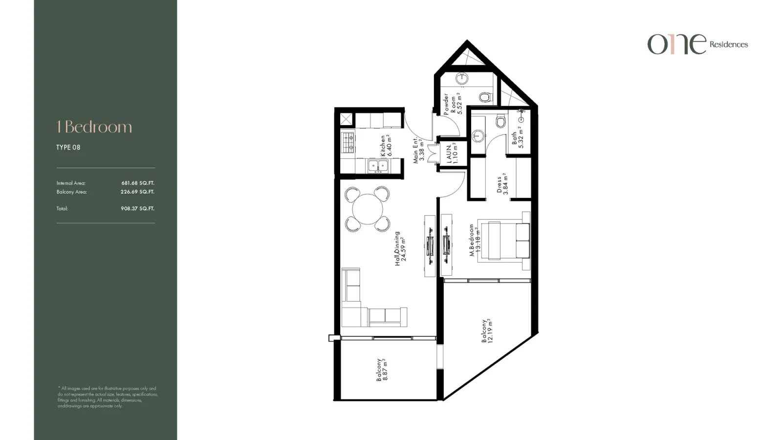 Floor plan for Type 08
