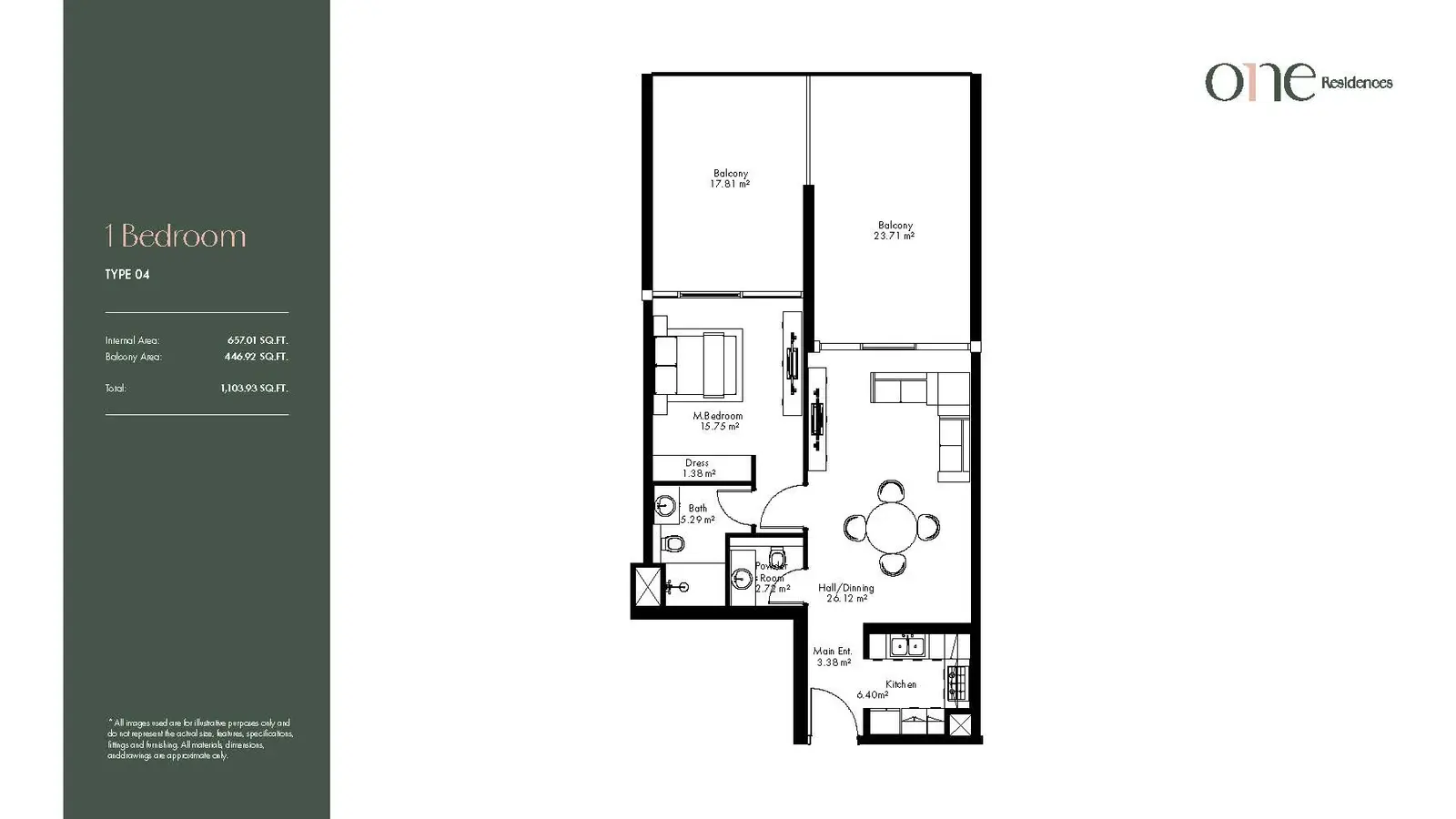 Floor plan for Type 04