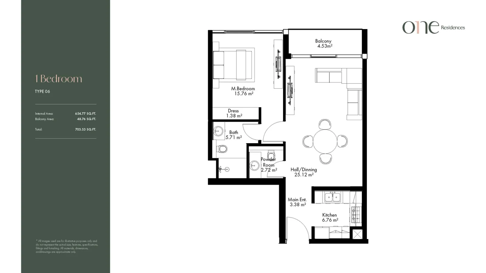 Floor plan for Type 06