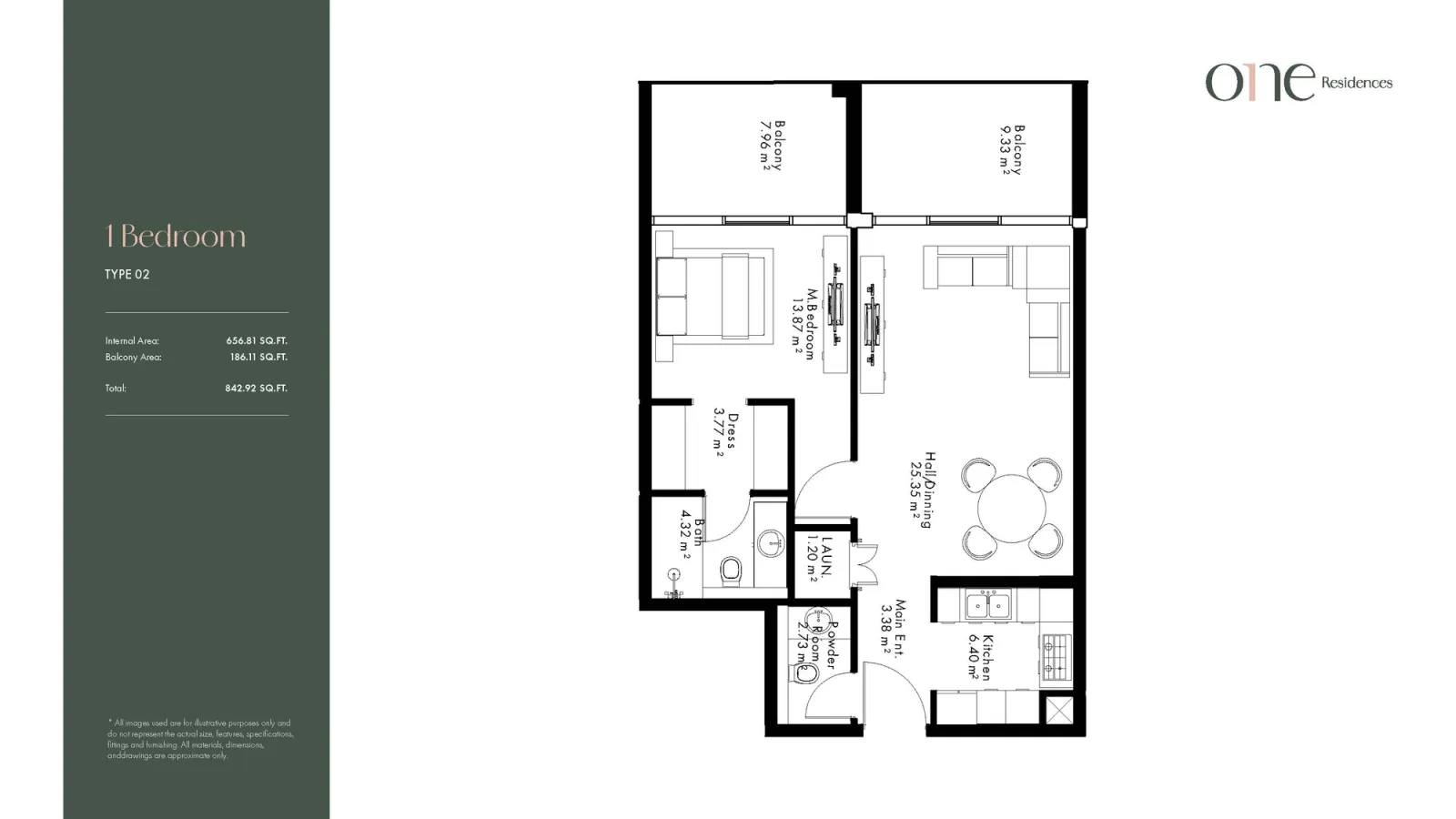 Floor plan for Type 02