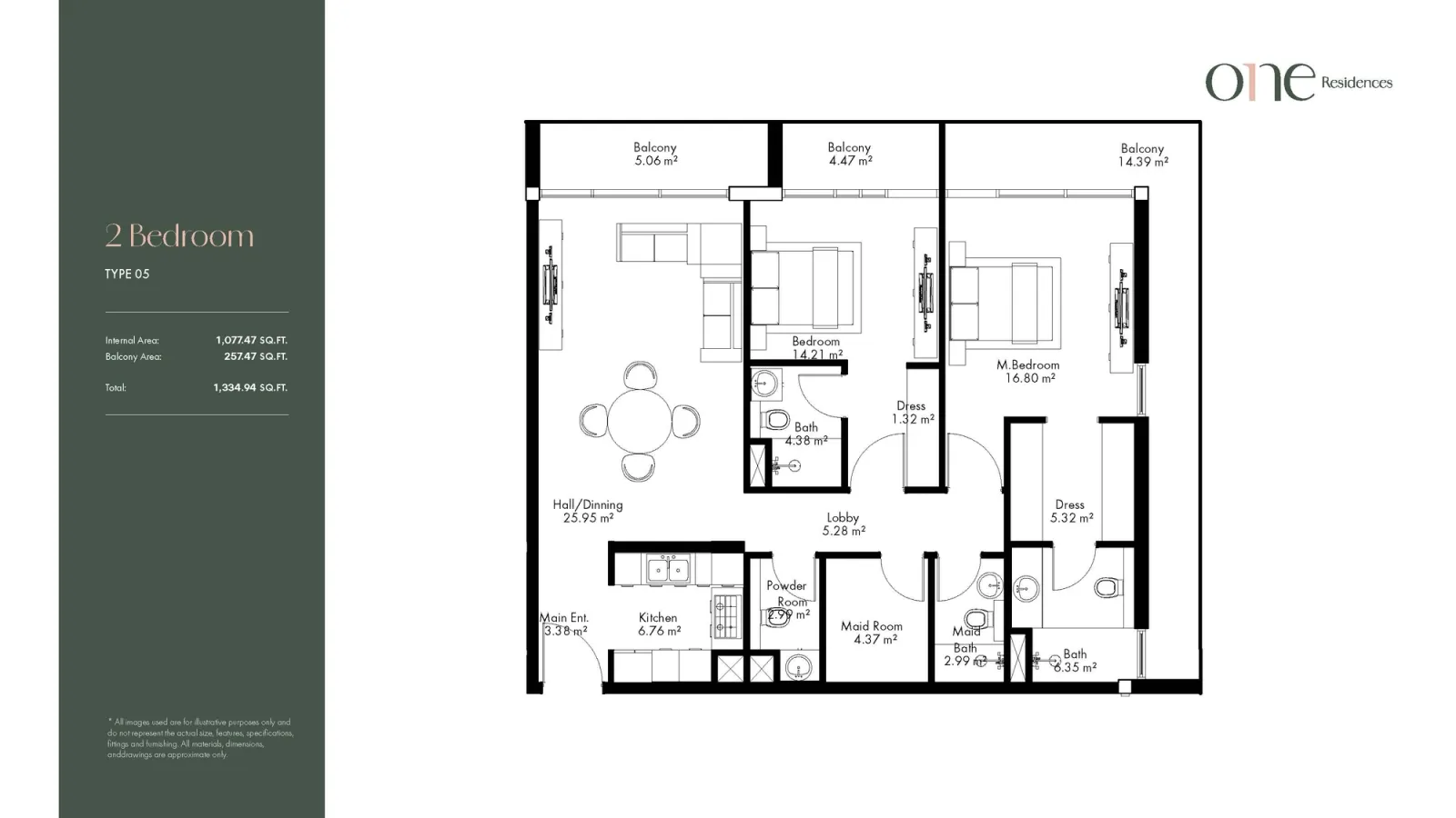Floor plan for Type 05
