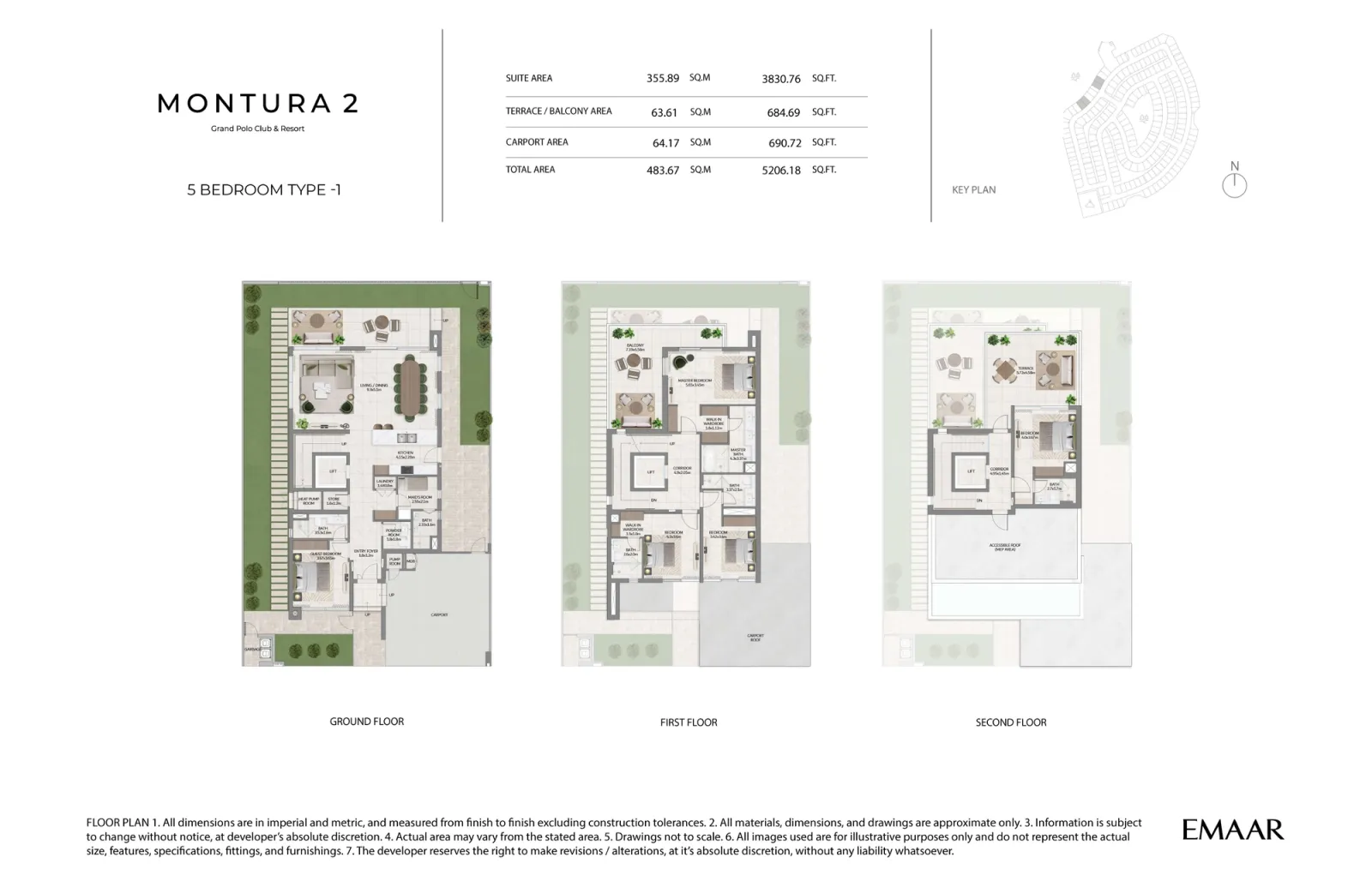 Floor plan for Type 1
