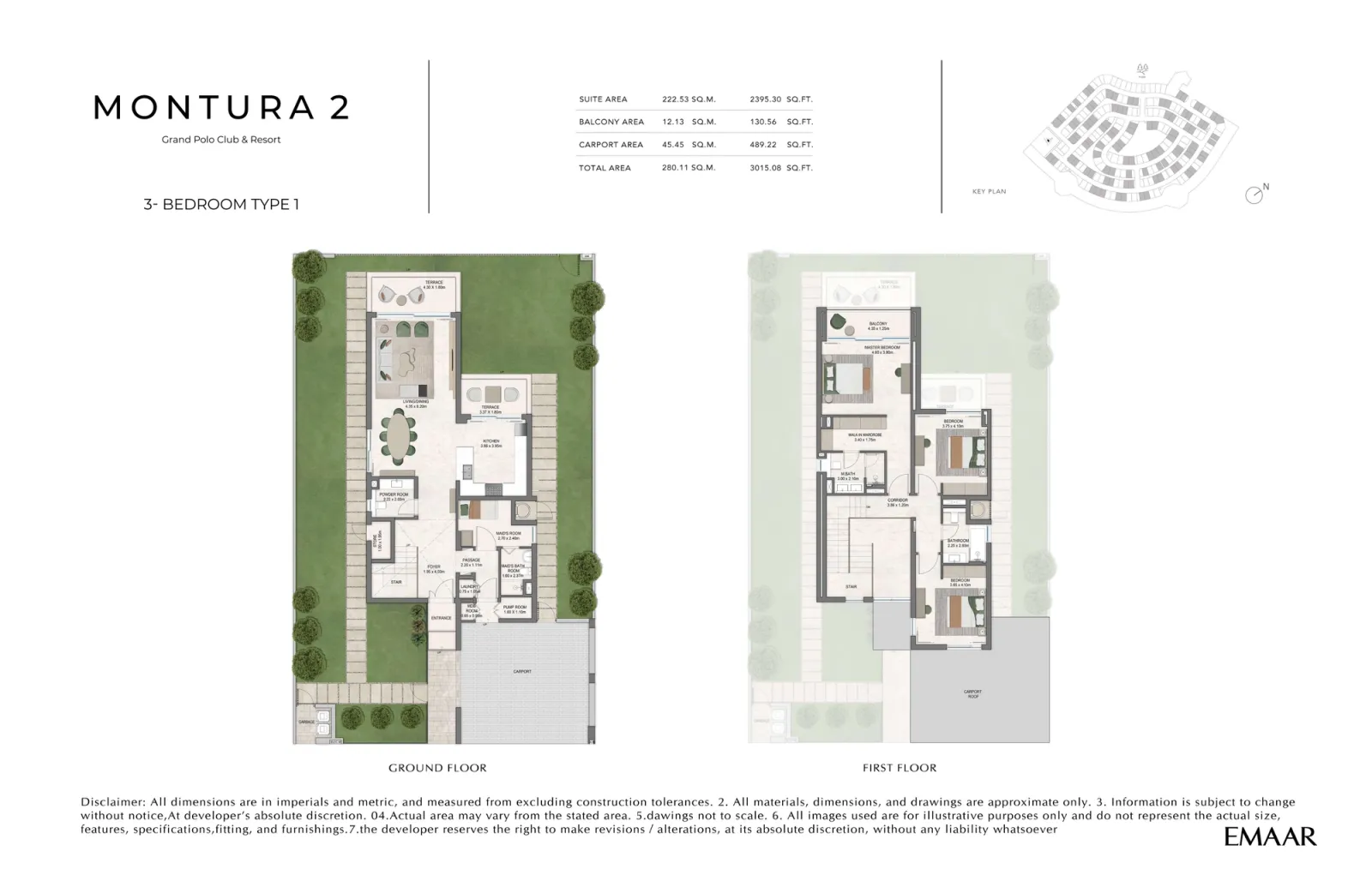 Floor plan for Type 1