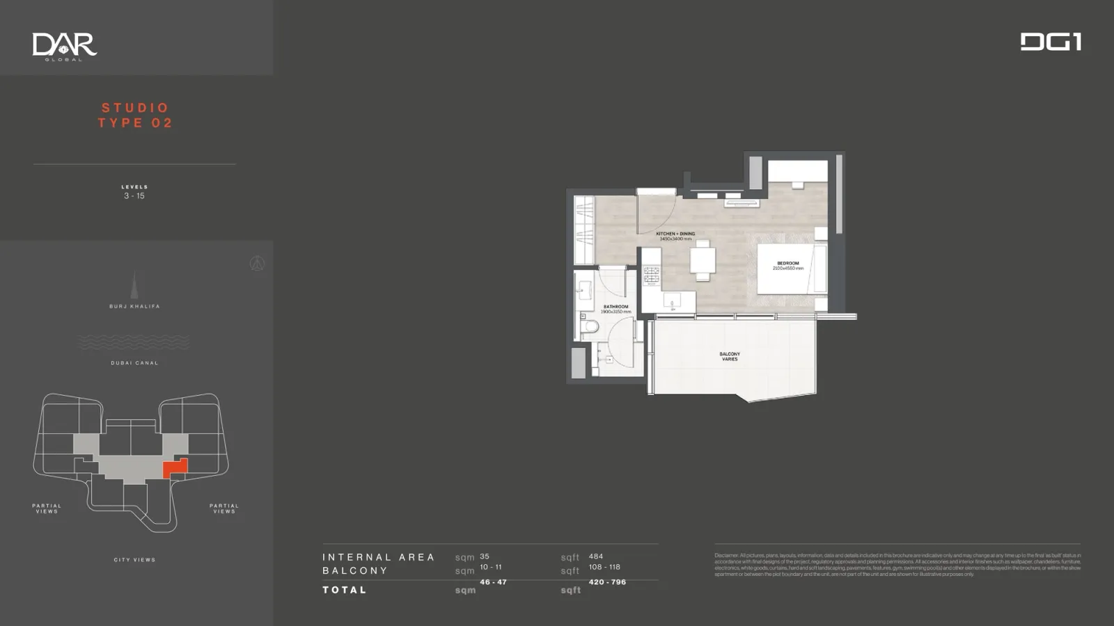 Floor plan for Type 02