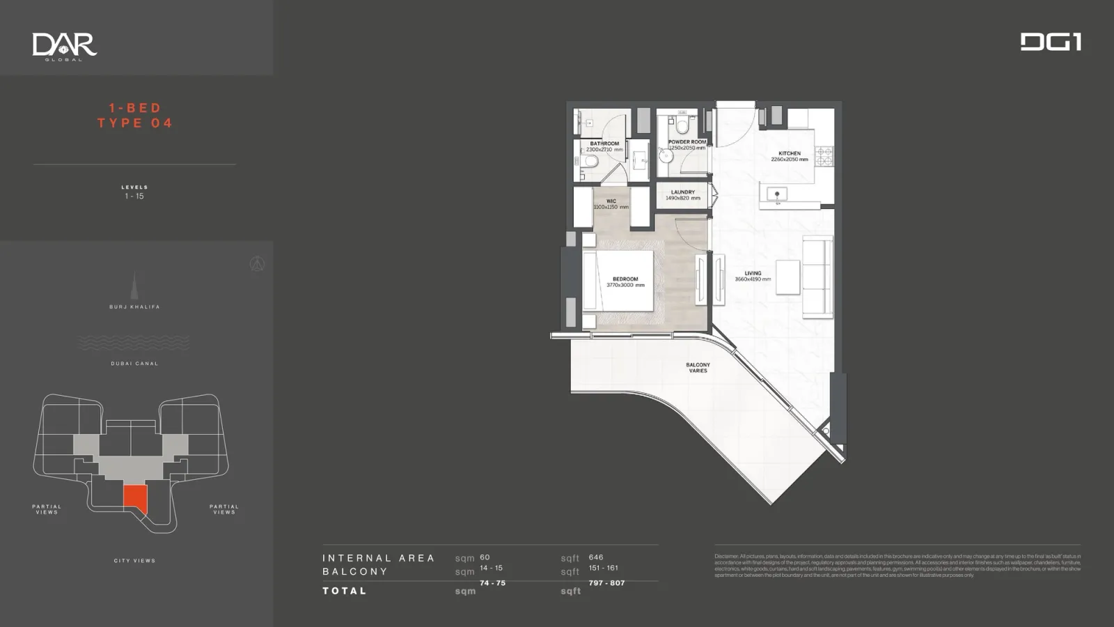 Floor plan for Type 04