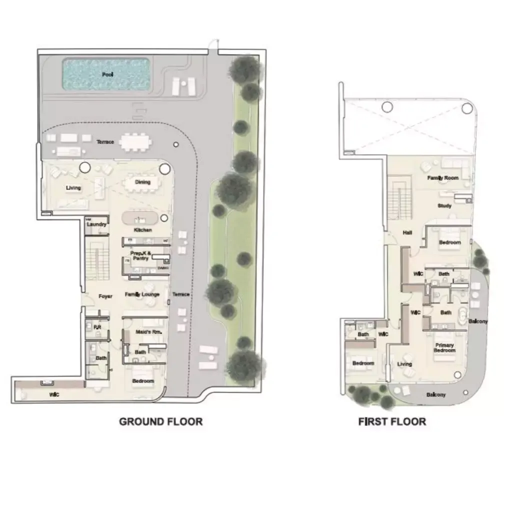 Floor plan for Type G