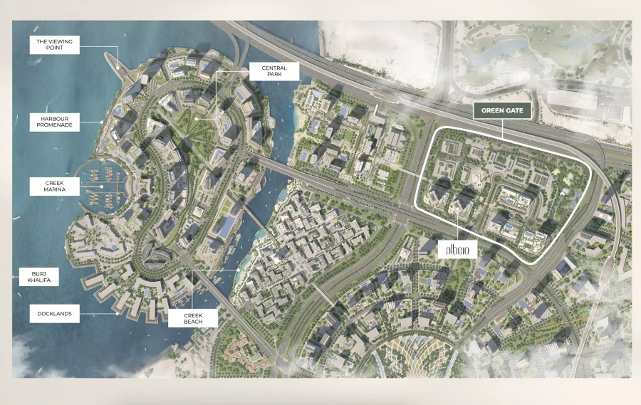 Albero by Emaar master plan