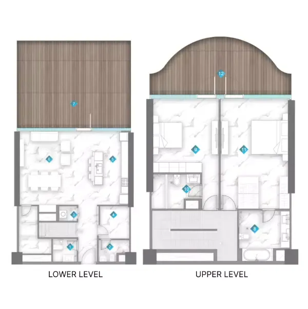 Floor plan for Type A