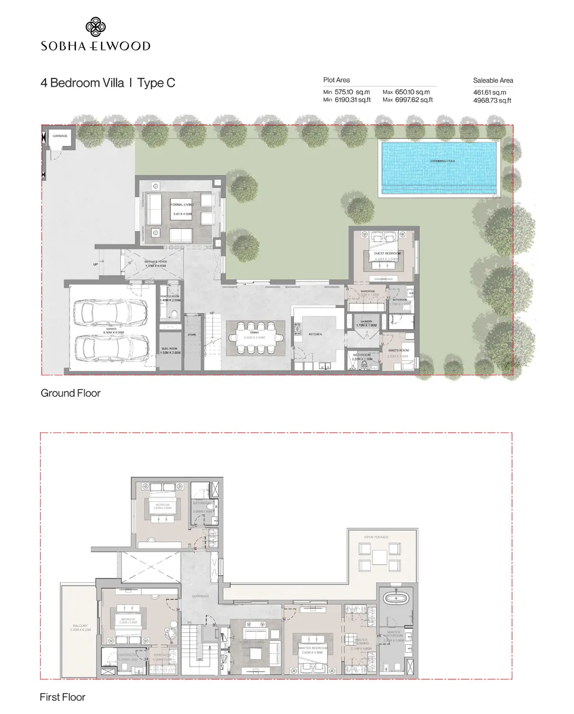 Floor plan for Type C