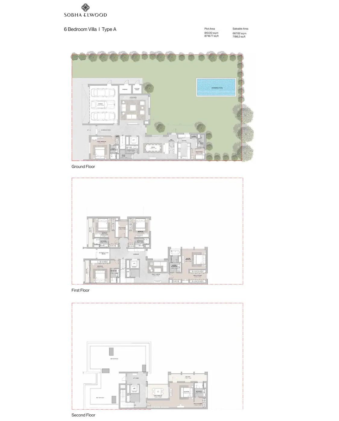 Floor plan for Type A