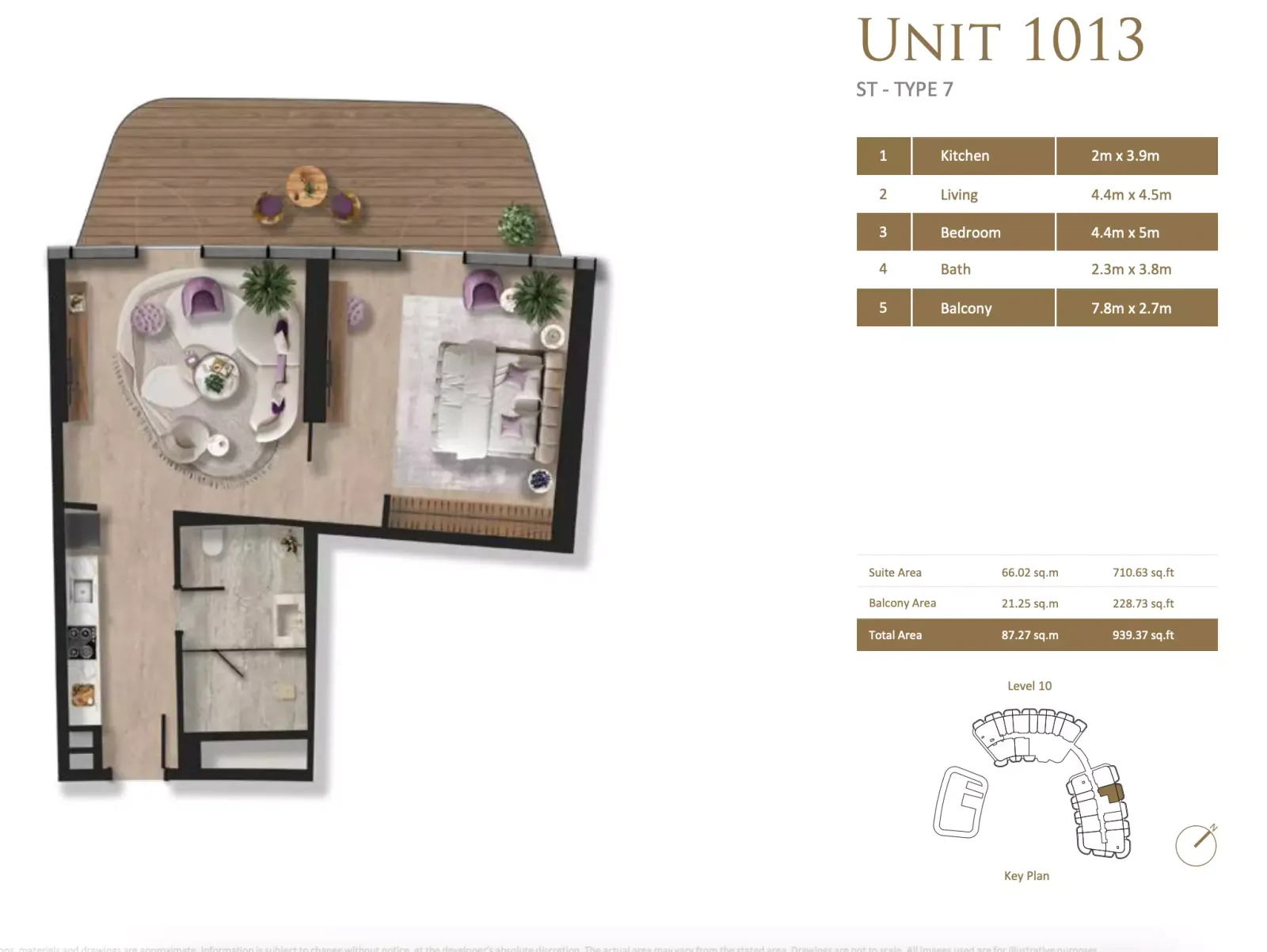 Floor plan for Type 7