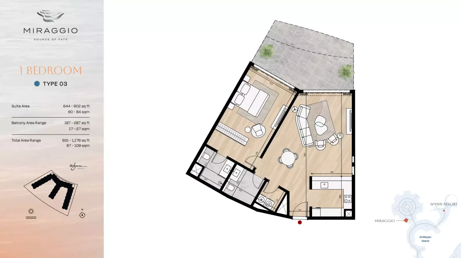Floor plan for Type 03