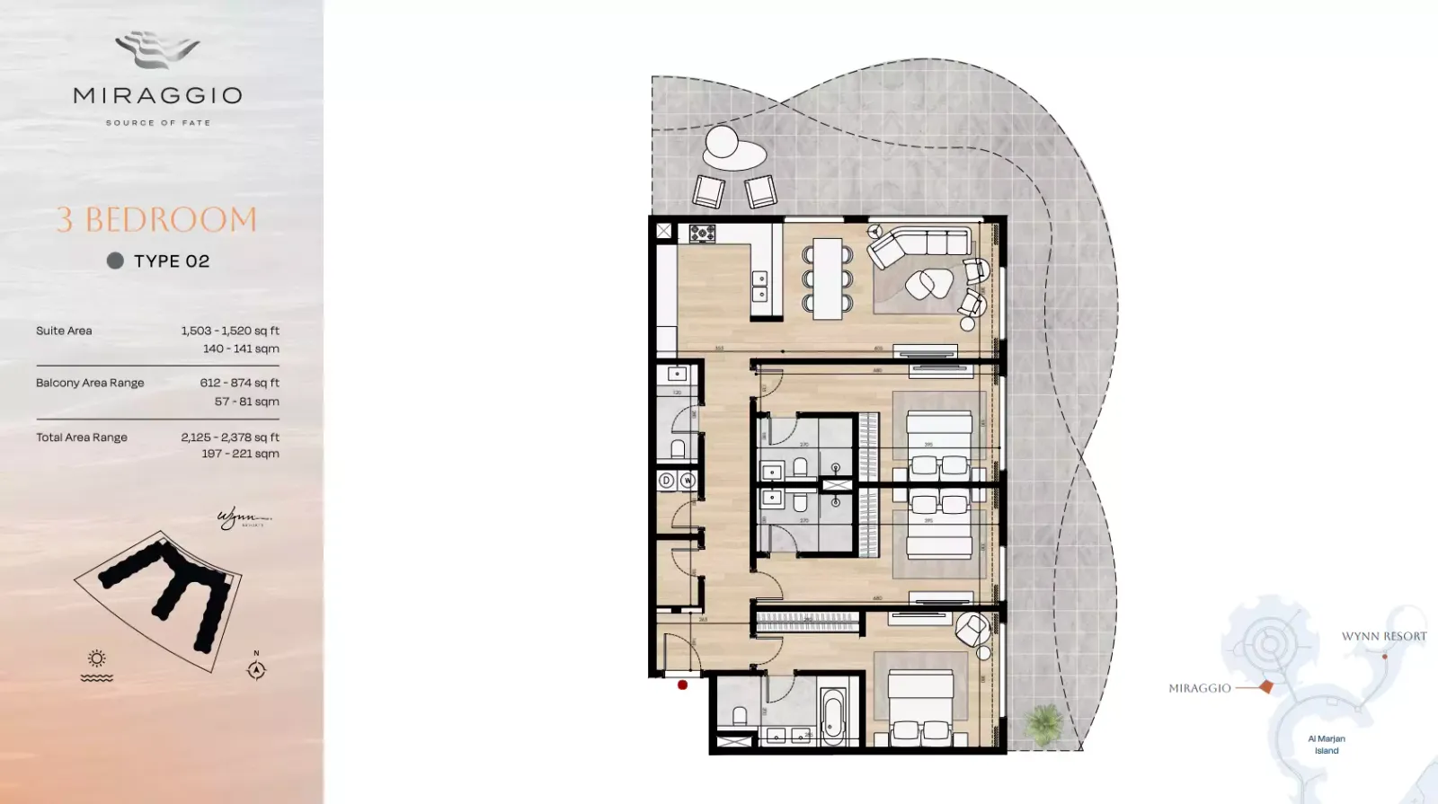 Floor plan for Type 02