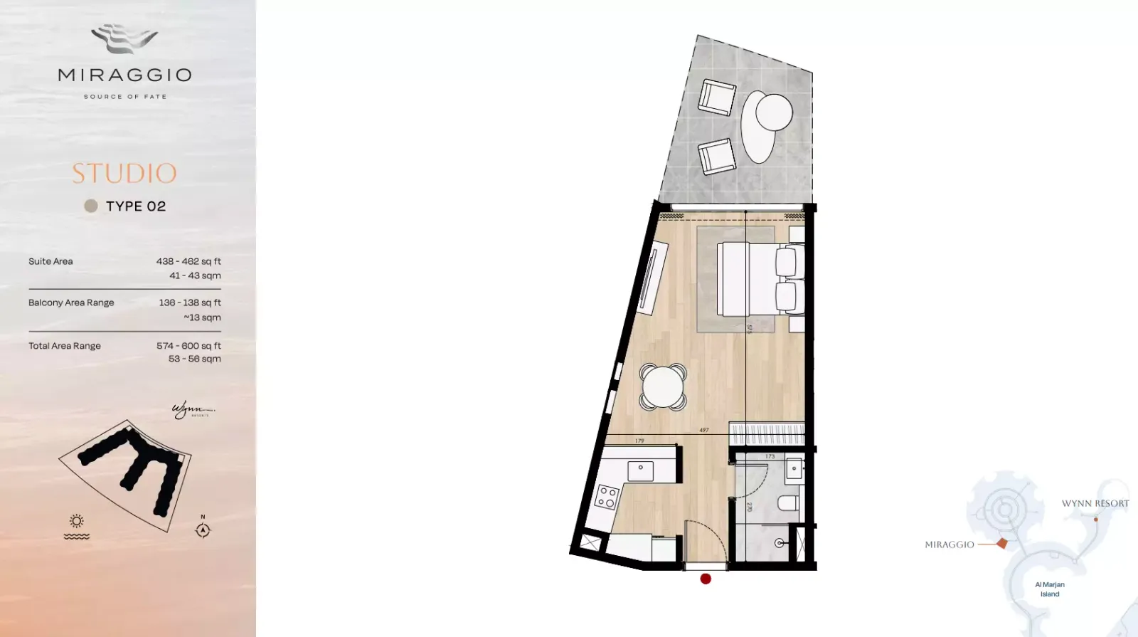 Floor plan for Type 02