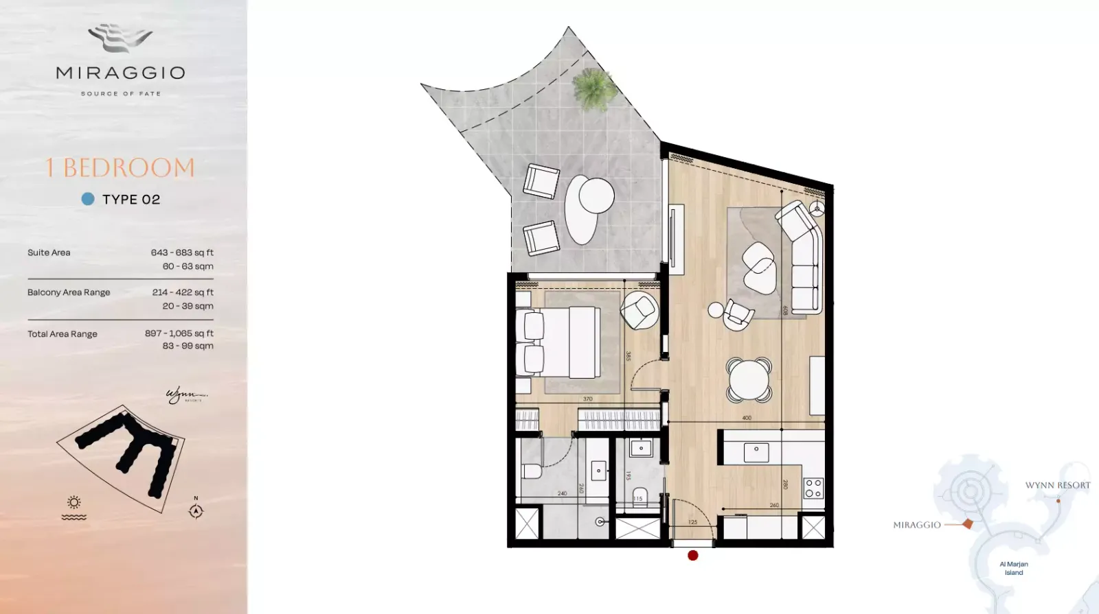 Floor plan for Type 02