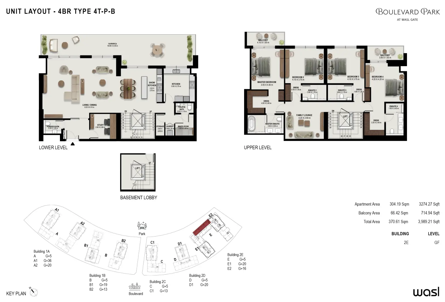 Floor plan for Type B