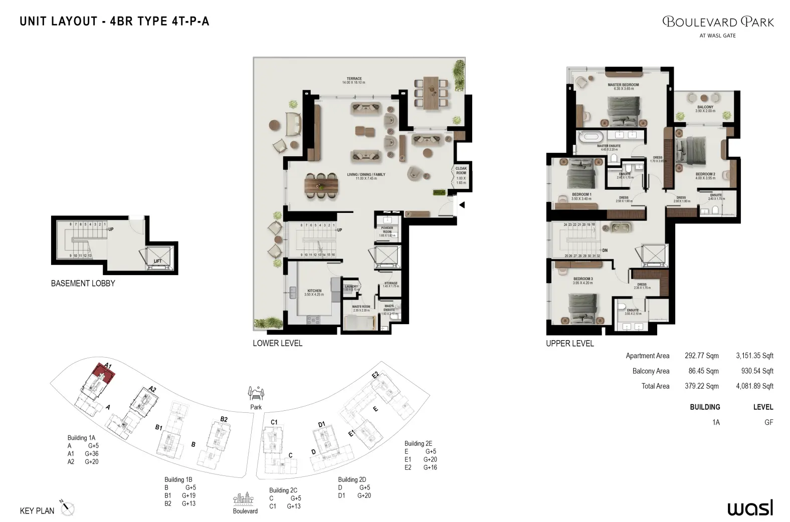 Floor plan for Type A