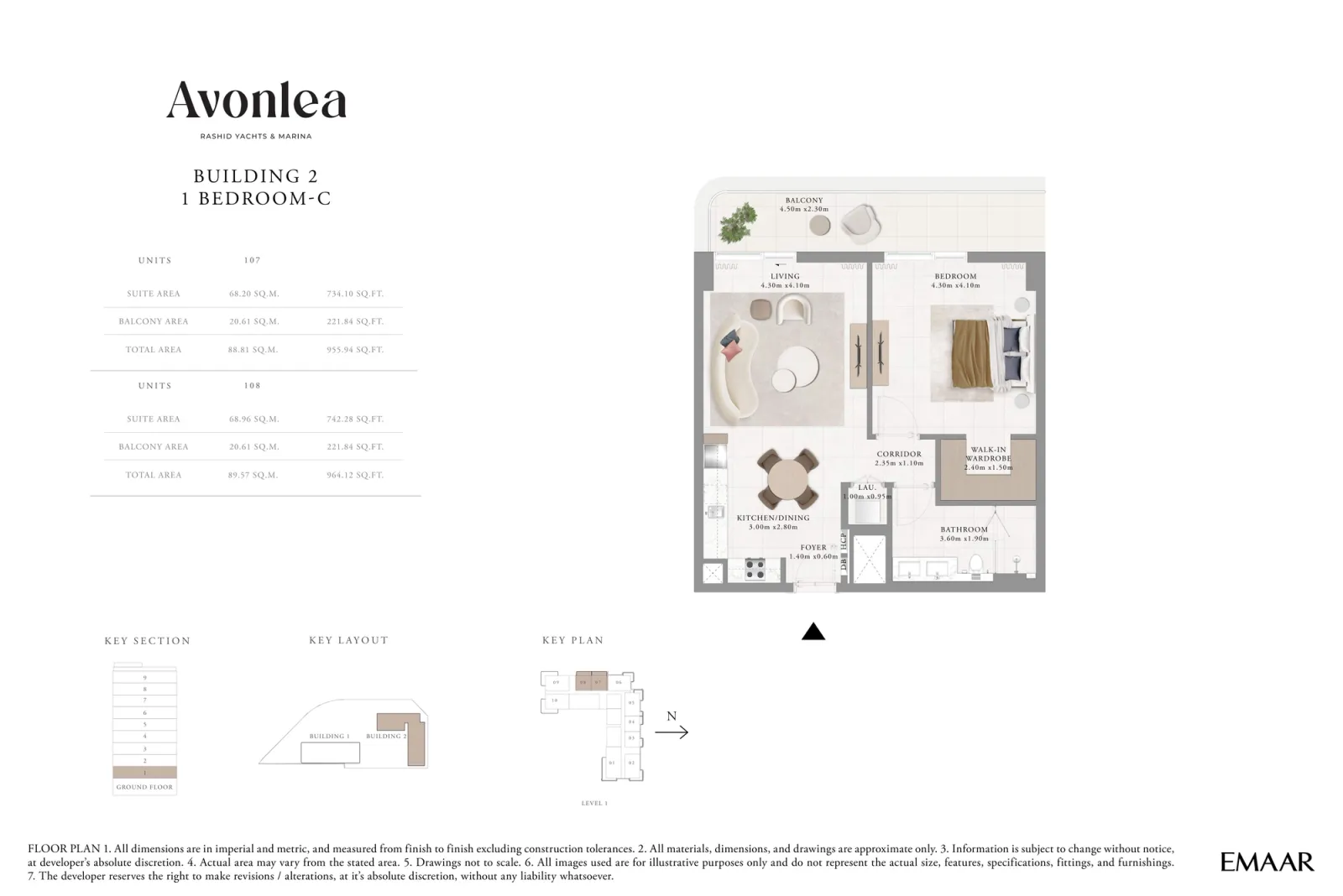 Floor plan for Type C
