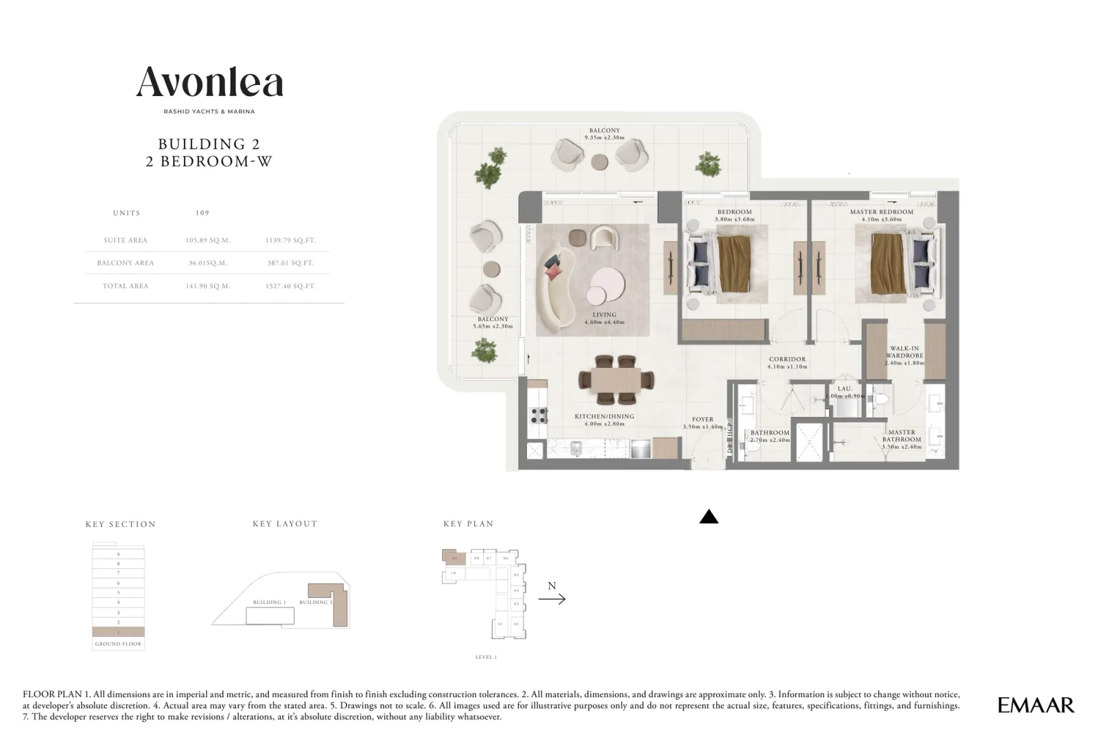 Floor plan for Type W