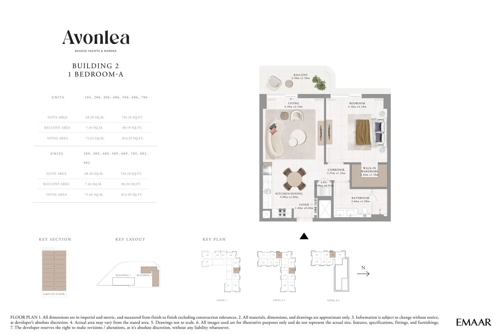 Floor plan for Type A