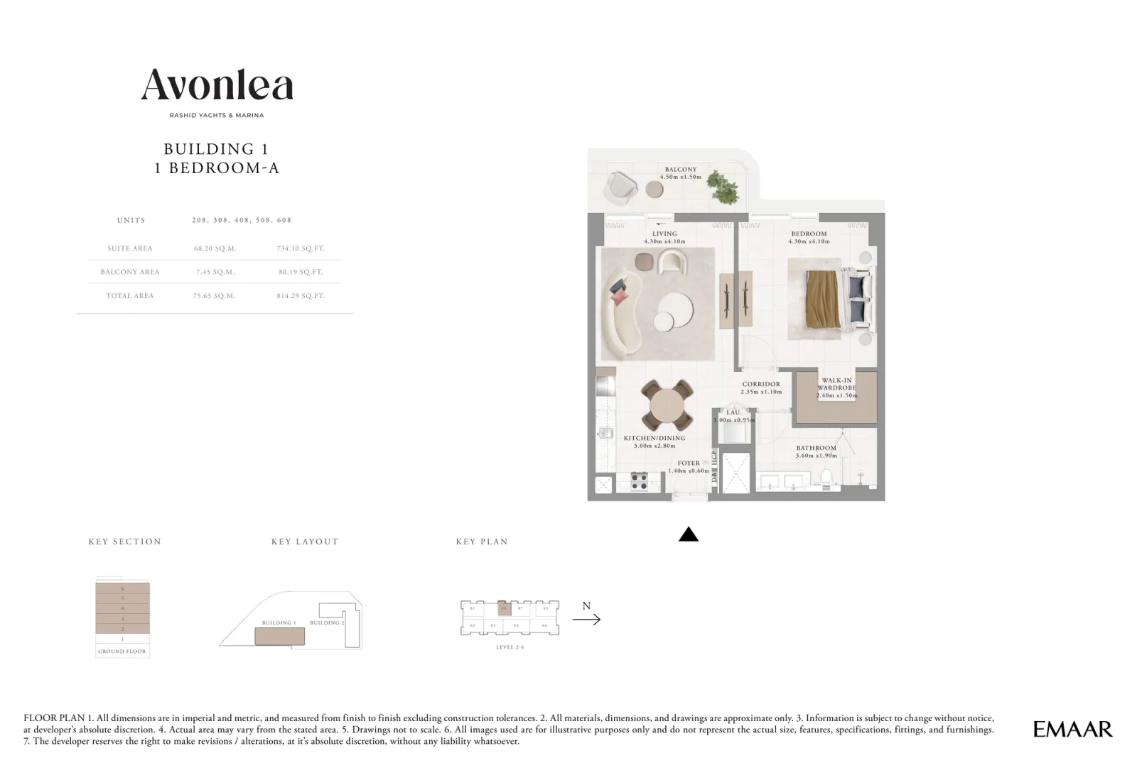 Floor plan for Type A