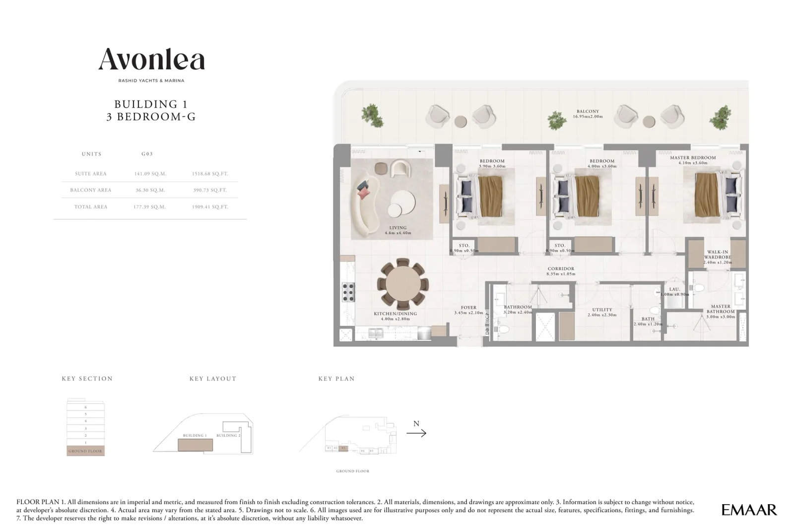 Floor plan for Type G