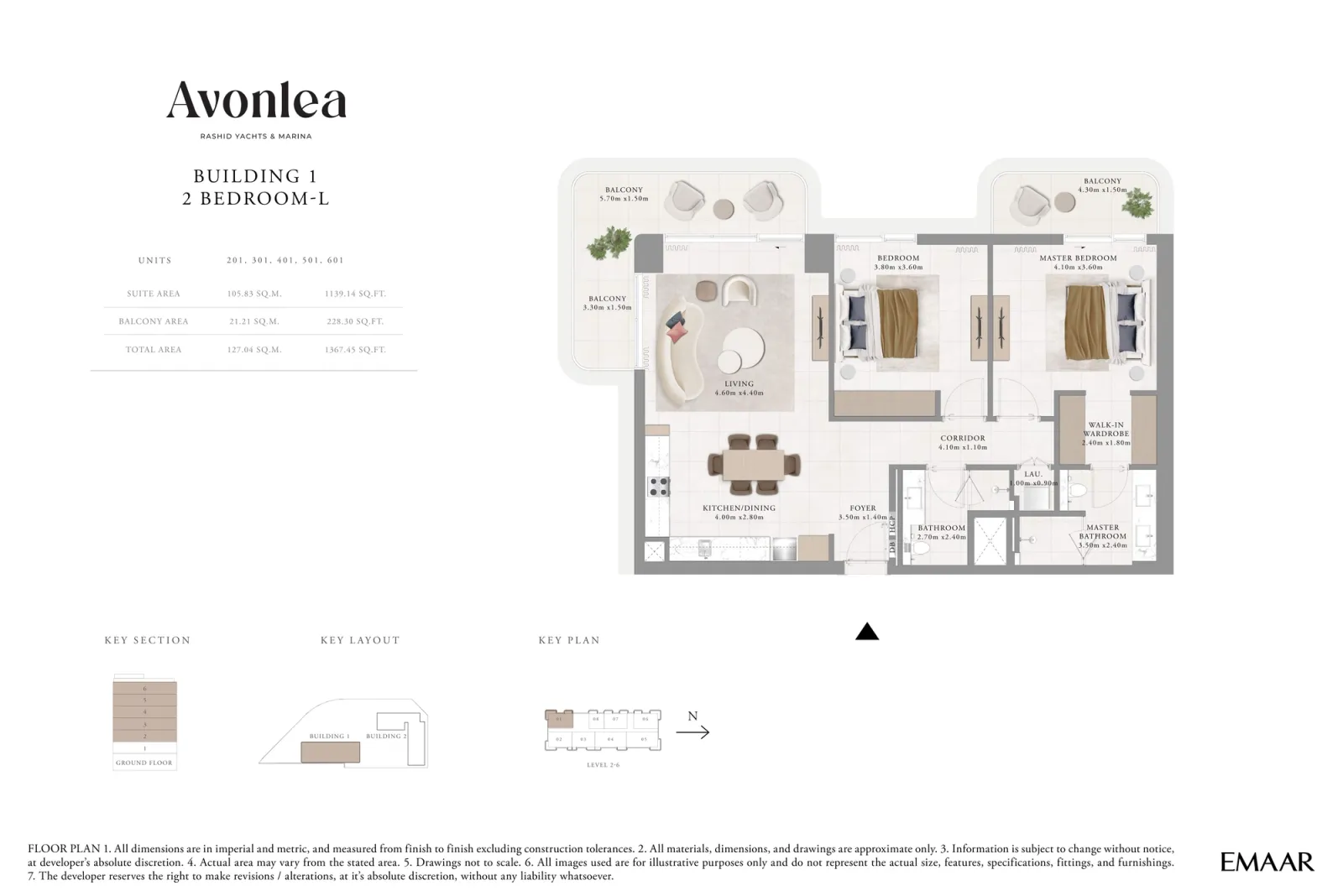 Floor plan for Type L