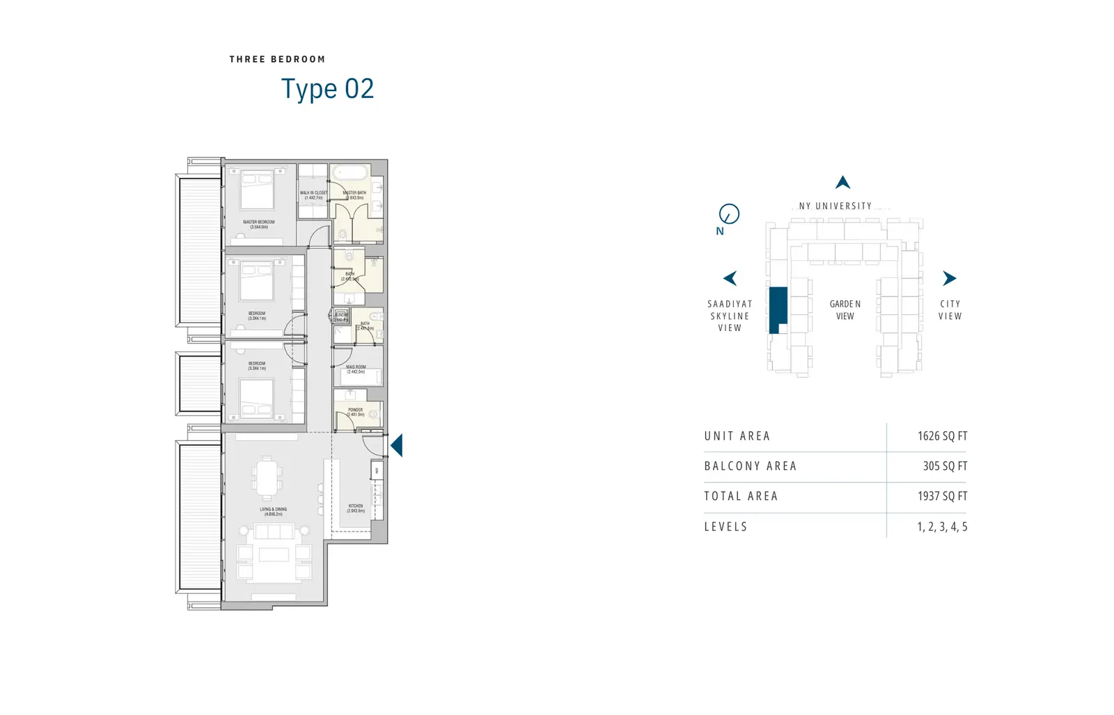 Floor plan for Type 2