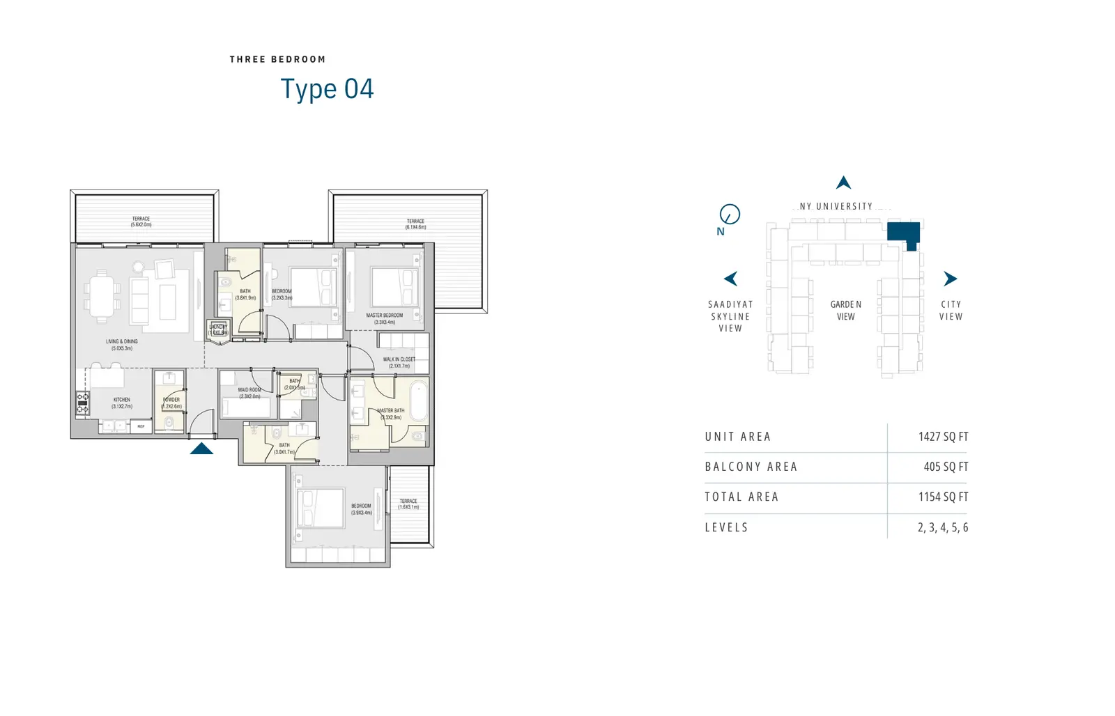 Floor plan for Type 4