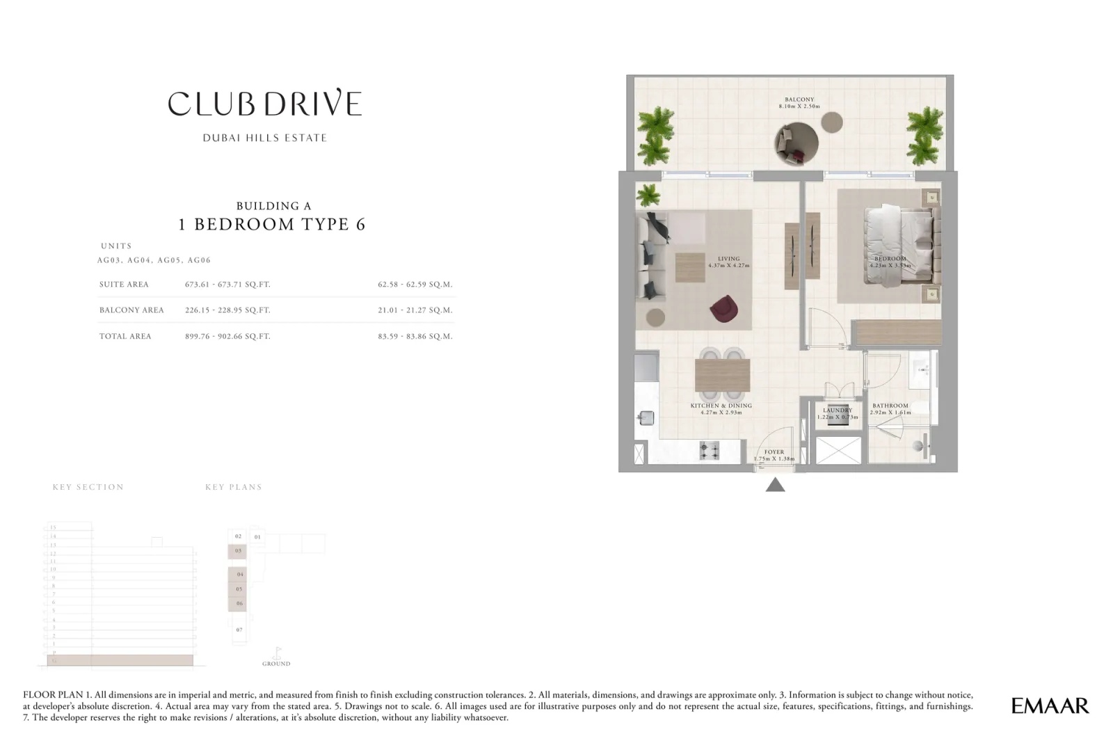 Floor plan for Type 6