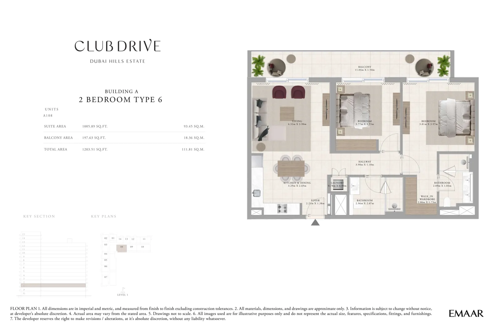 Floor plan for Type 6