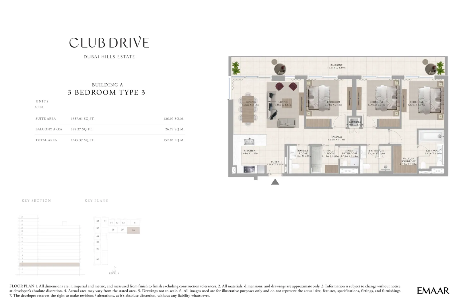 Floor plan for Type 3