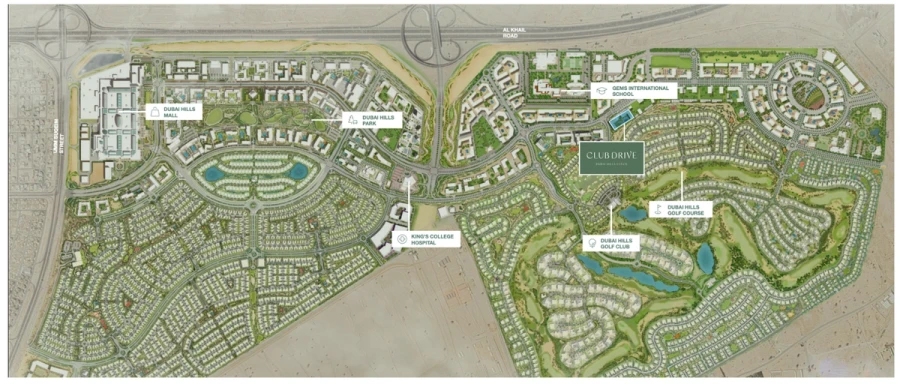 Club Drive master plan