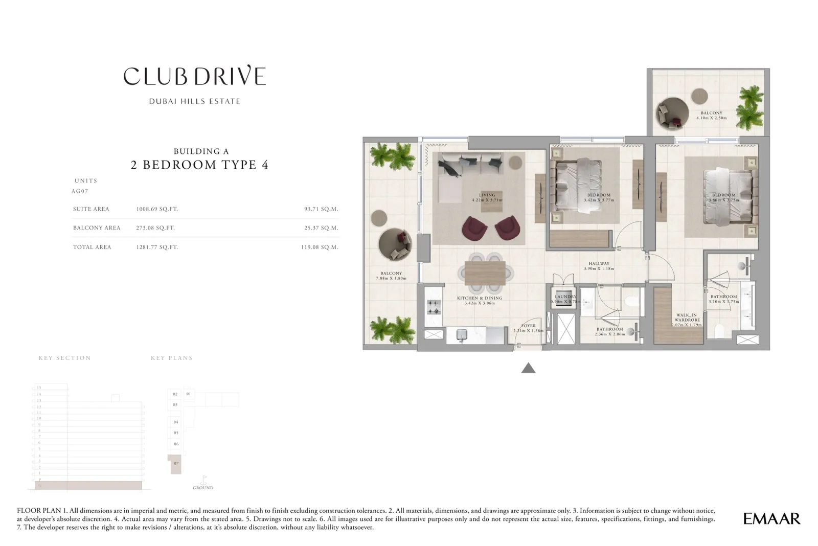 Floor plan for Type 4