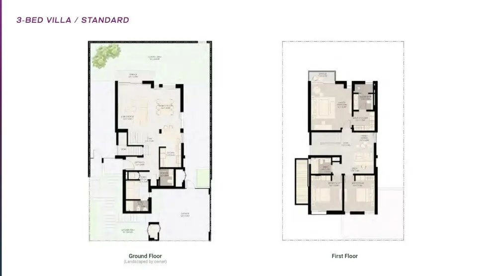 Floor plan for Type 1