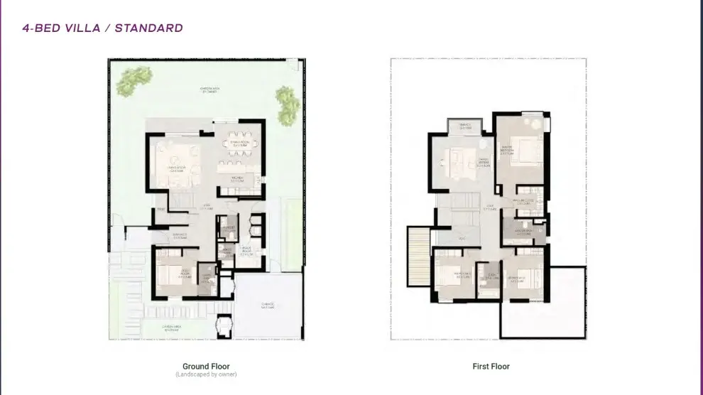 Floor plan for Type 1