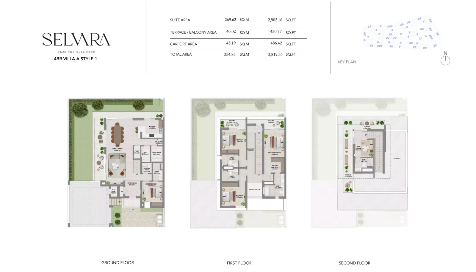 Floor plan for Type A