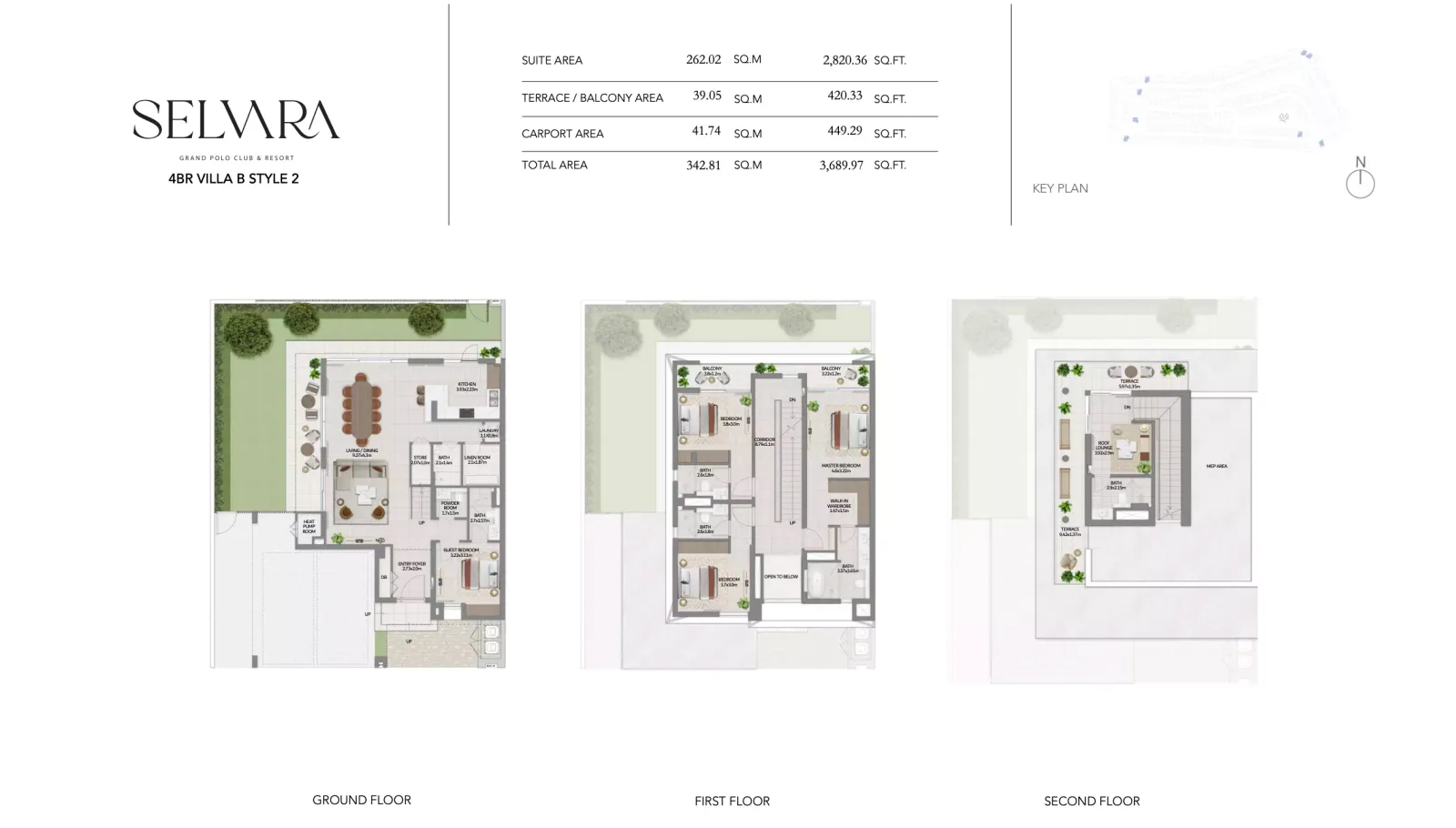 Floor plan for Type E