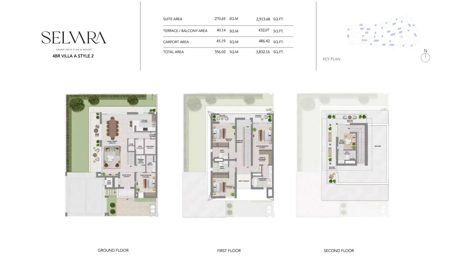 Floor plan for Type B