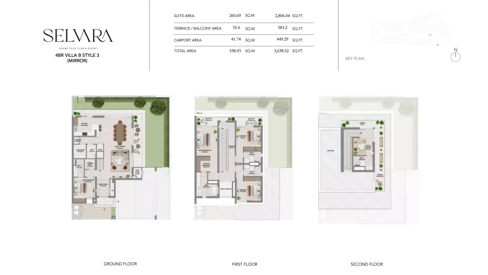Floor plan for Type F1