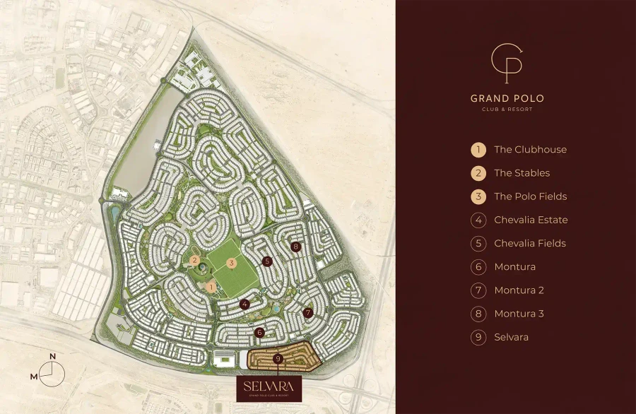 Selvara by Emaar master plan