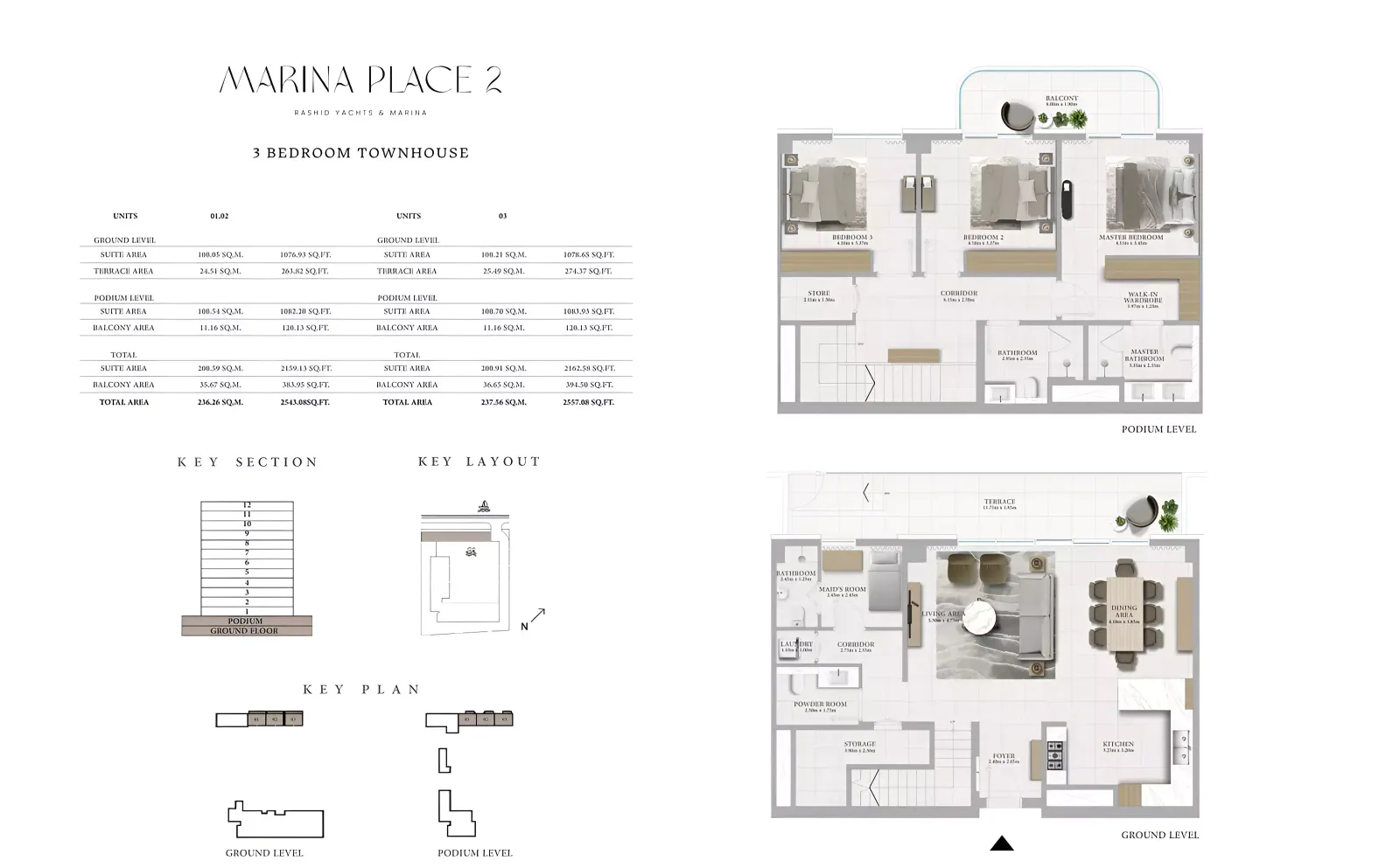 Floor plan for Type A