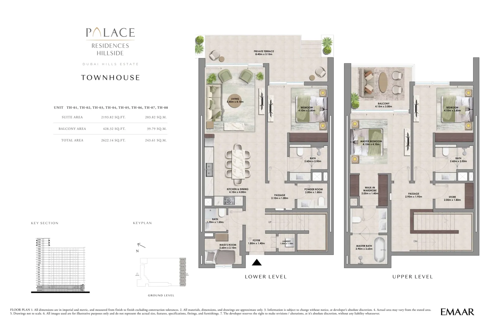 Floor plan for Type A