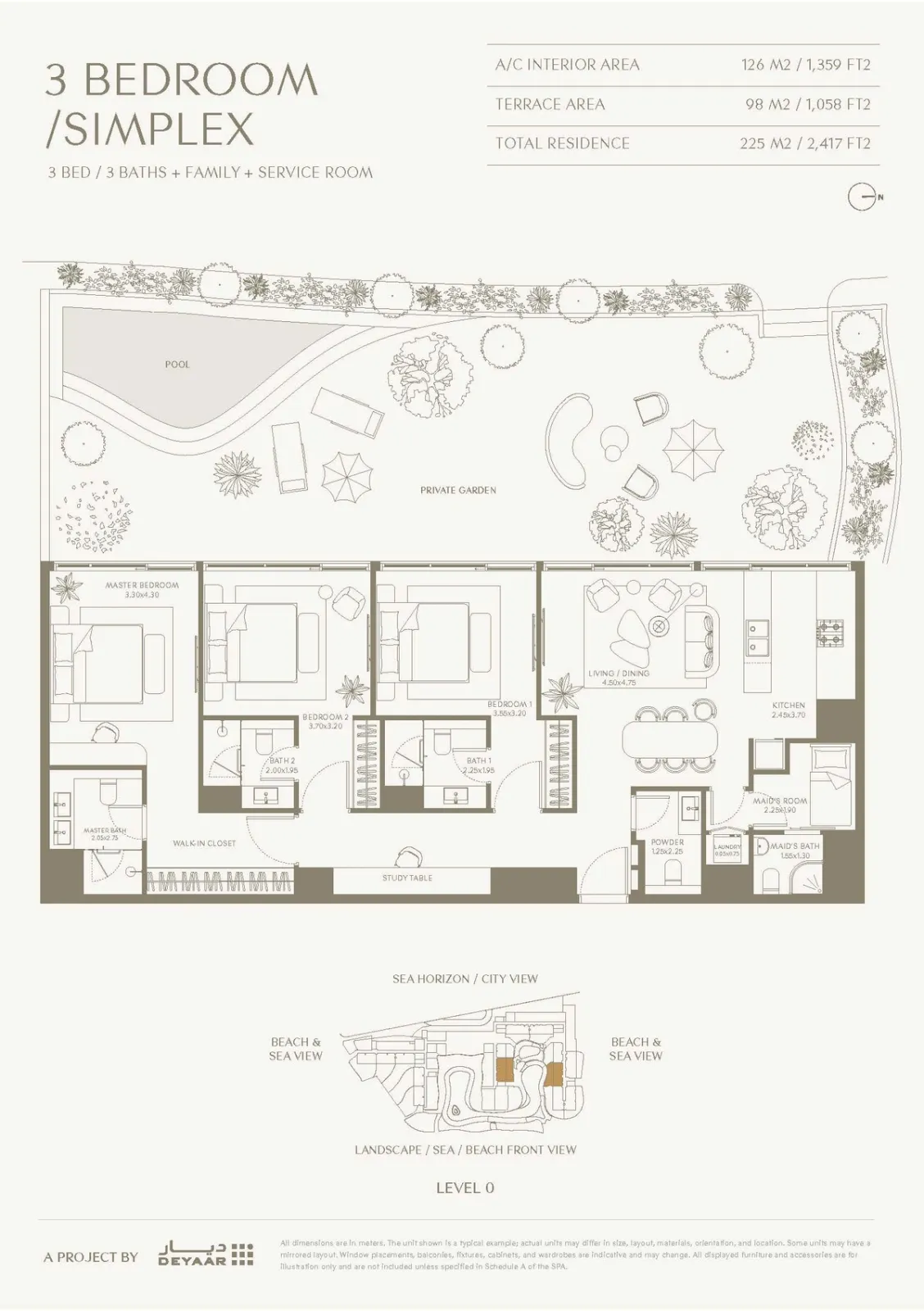 Floor plan for Type D
