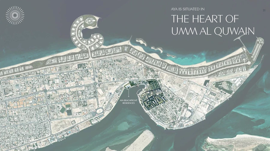 Aya Beachfront Residences master plan
