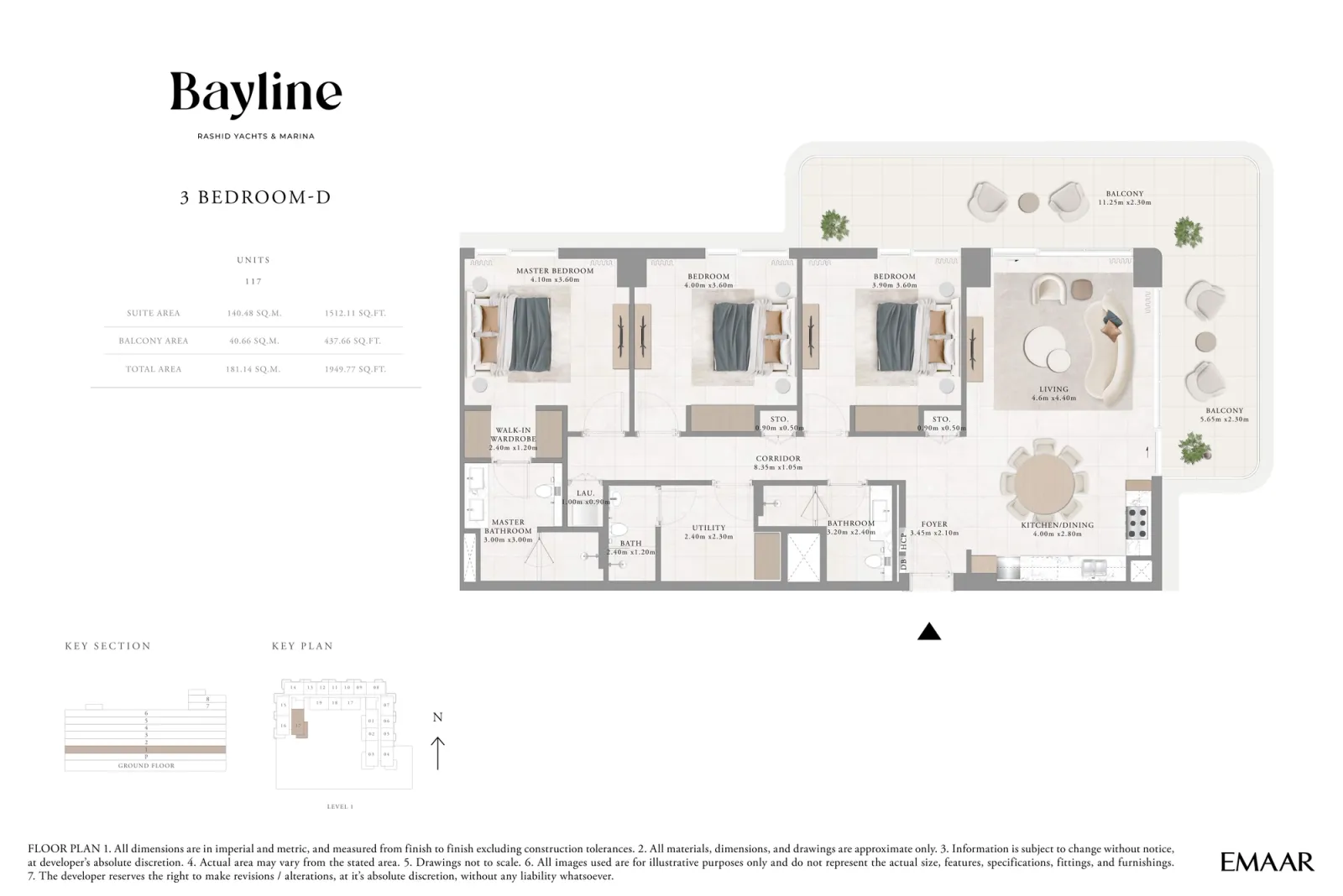 Floor plan for Type D