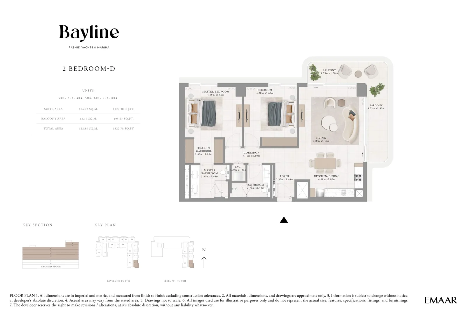 Floor plan for Type D