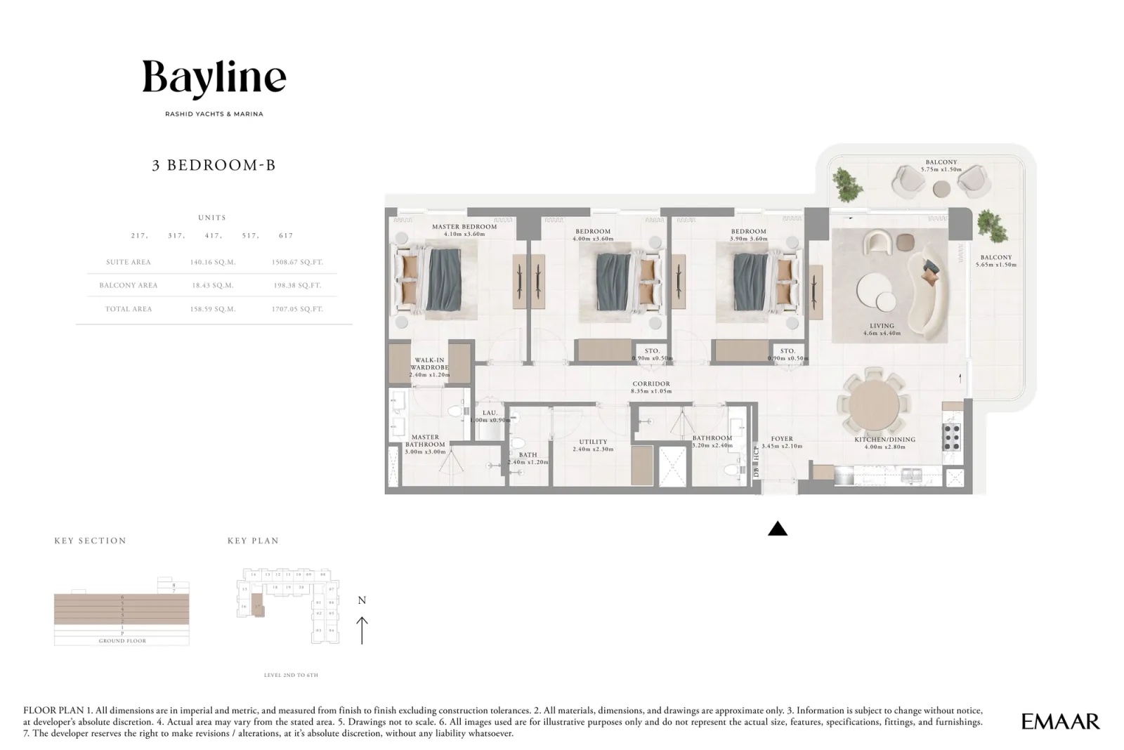 Floor plan for Type B